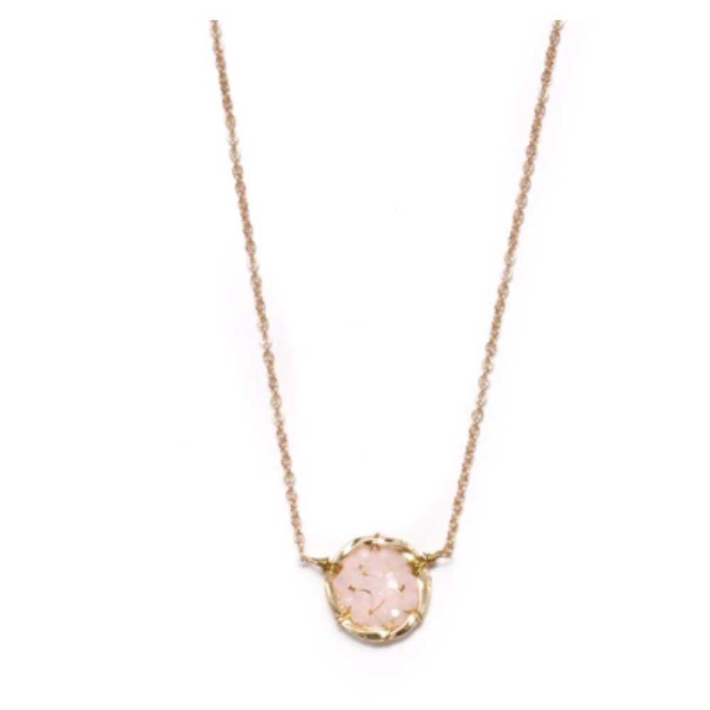 Splendid Iris necklace